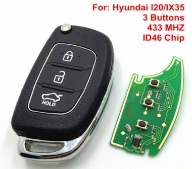 key Hyundai I20 IX35